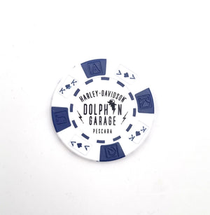 Poker Chip Dolphin Garage
