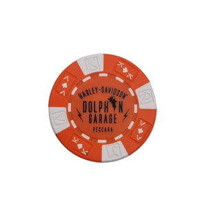 Poker Chip Dolphin Garage