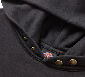 Hoodie pullover oversize Winged Horseshoe Dickies x H-D - Black