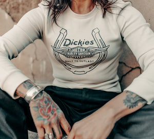 Maglia termica a maniche lunghe Dickies x H-D Winged Horseshoe da donna