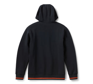 Felpa con cappuccio da uomo H-D Essential Bar & Shield