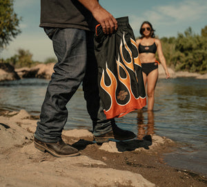 Costume da bagno da uomo FX Flames 1980