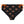 Slip da bagno da donna HD Swim B&S AOP con vita regolabile