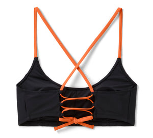 Top bikini da donna H-D Swim con laccetti sulla schiena