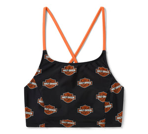 Top bikini da donna HD Swim Bar & Shield