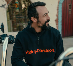 Men's 1/4 zip sweatshirt 