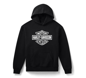 Felpa con cappuccio da uomo H-D Standard Bar & Shield - Harley Black