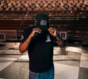 T-shirt da uomo HD Championship - Nero