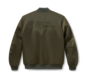 Giacca bomber da uomo MA-1 per motociclismo