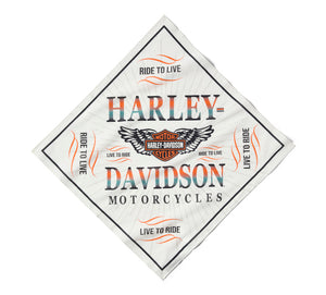 Women's Ombre Harley-Davidson Bandana - Cloud Dancer