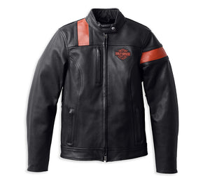 Giacca in pelle impermeabile Hwy-100 da donna