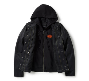 Miss Enthusiast 3-in-1 Women's Fabric Jacket